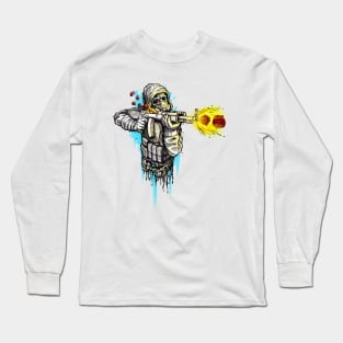 Shooting Roses Long Sleeve T-Shirt